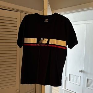 New Balance red, black, and white shirt. Litely worn.